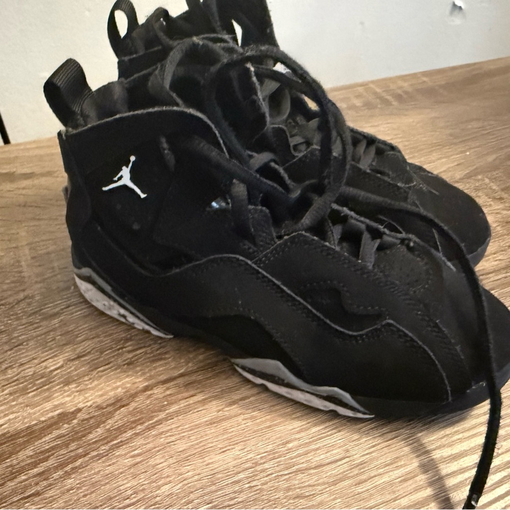 Kids Black Athletic Shoes